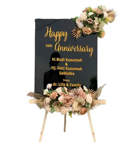 Papan Bunga Akrilik Bringin