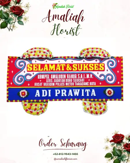 Papan Bunga Ucapan Selamat Bringin
